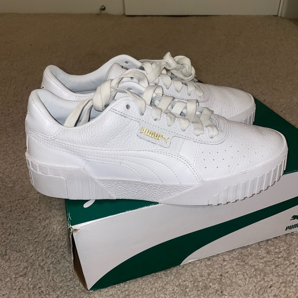 Puma Cali - Leather, White